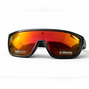 🆕️Dragon Shield Sunglasses LUMALENS Polarized Red Mirror UV Sport